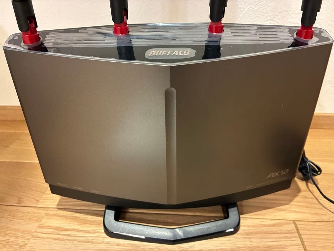 BUFFALOのWXR-6000AX12P/D 無線LANルーター 本体