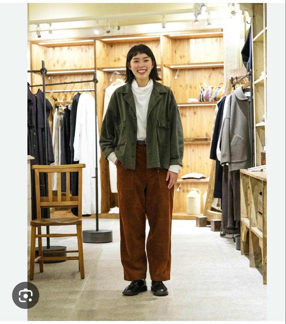 nest Robe UpcycleLino/BASICチノフィールドジャケット