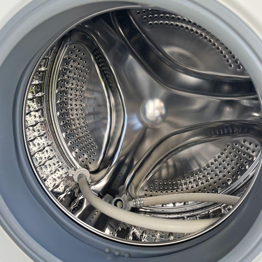 99取付無料！完動品！ヤマダ電機おしゃれインテリアコンパクトドラム式洗濯機！