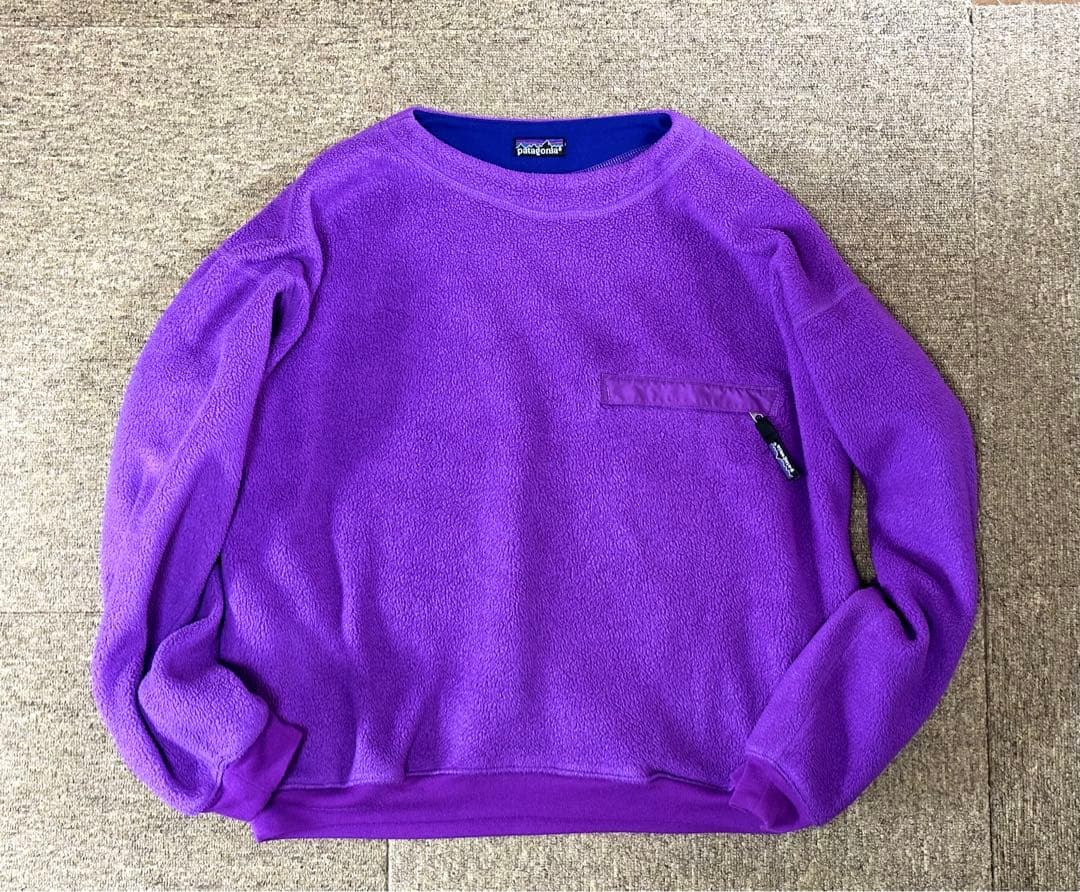 90’s patagonia ライトウェイト シンチラクルー ボートネック