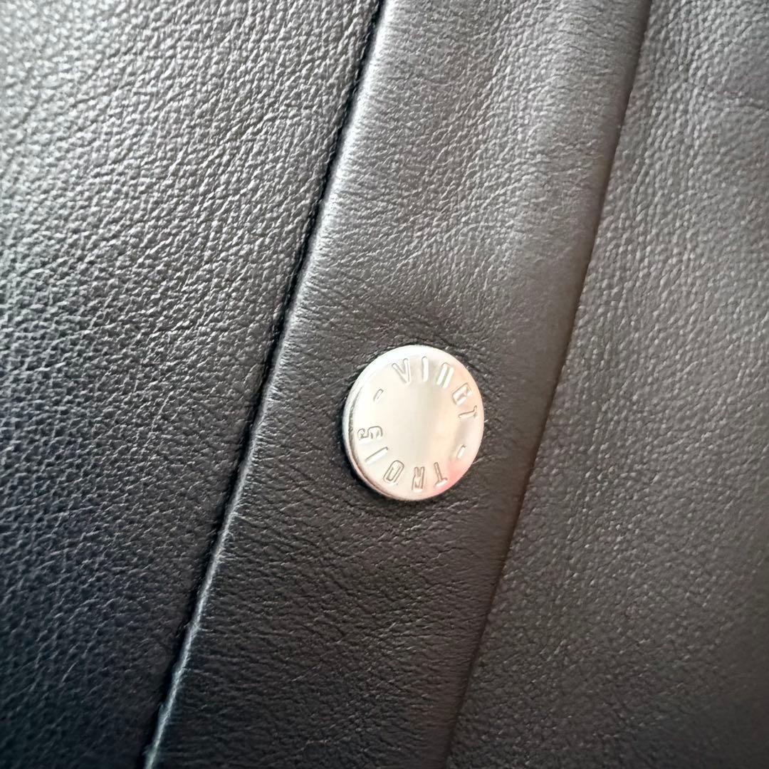 未使用に近い✨サイズ44✨23区 中村アン着用　ラムレザージャケット　黒　希少