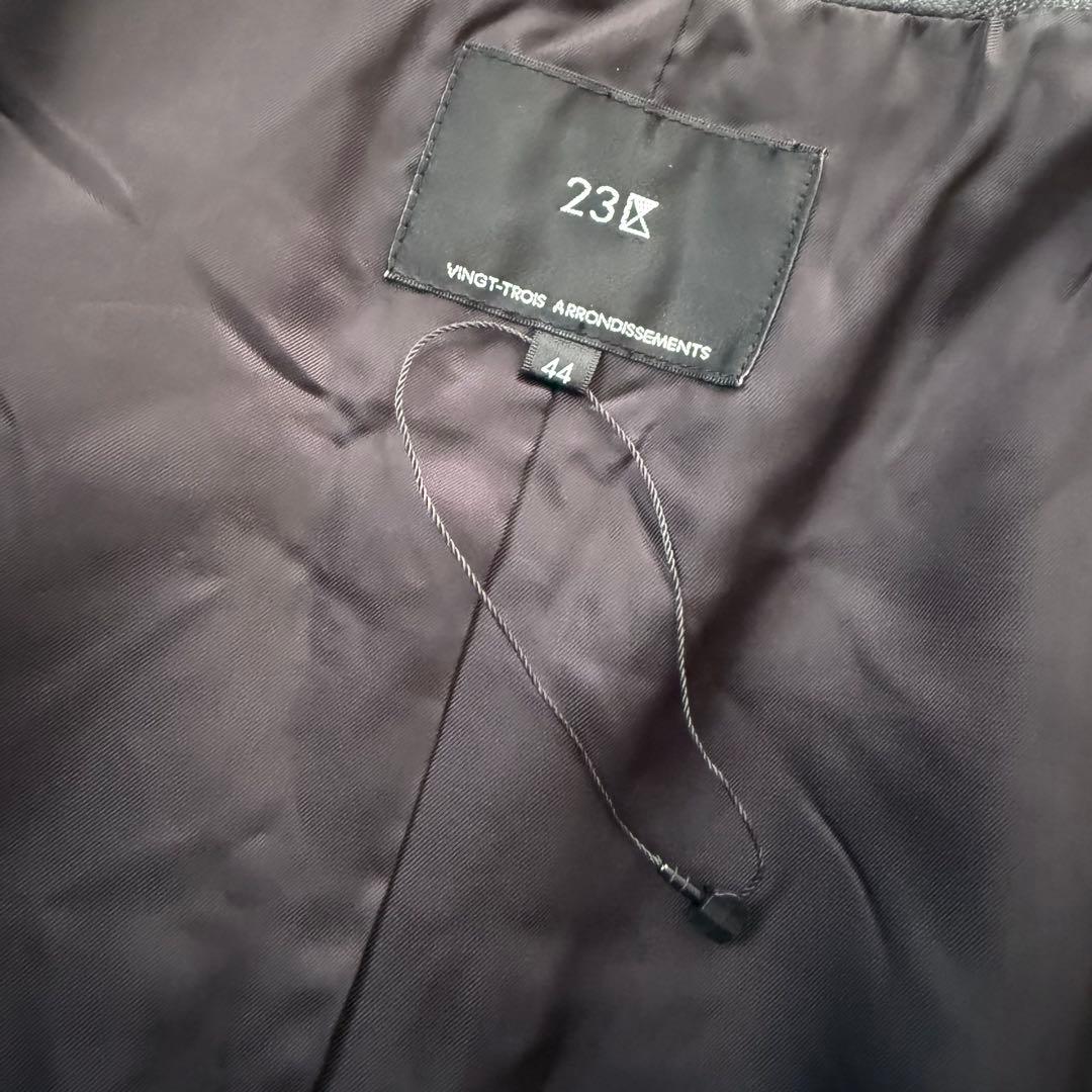 未使用に近い✨サイズ44✨23区 中村アン着用　ラムレザージャケット　黒　希少