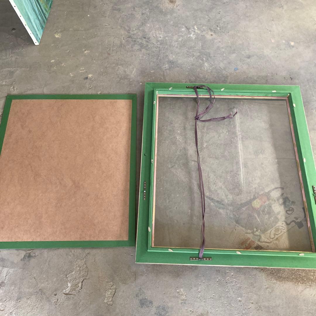 き*ん様 ※規格外サイズ F25に近い 油彩額縁 ゴールドフレーム