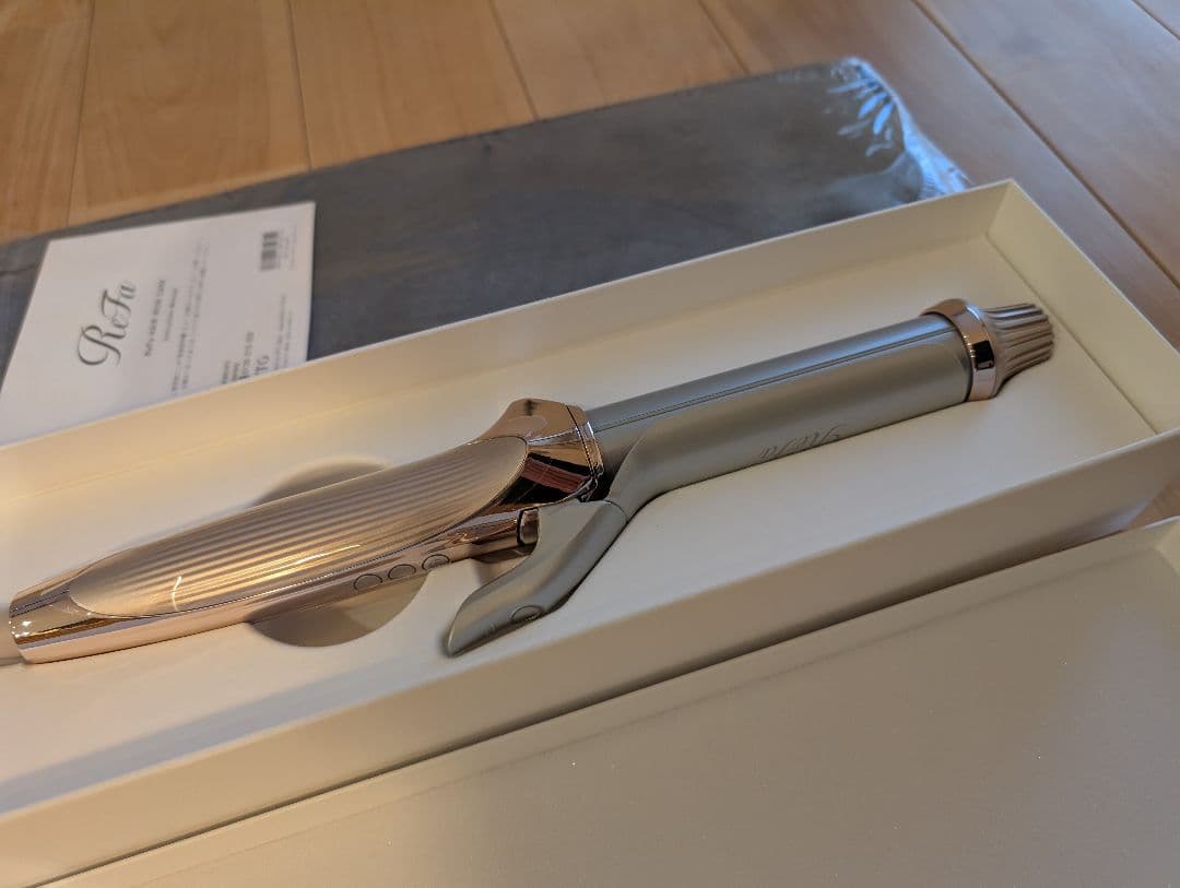 Refa CURL IPRO+ カールヘアアイロン シャンパングレージュ　リファ