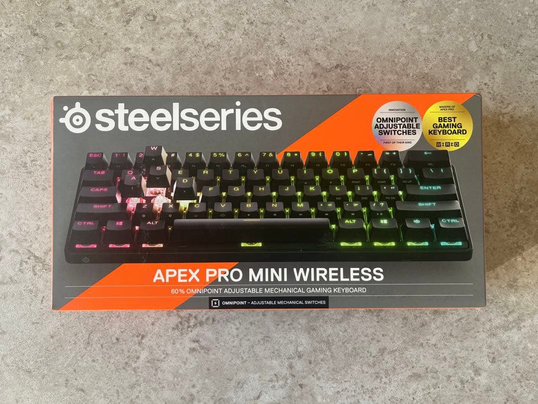 もしもしSteelSeries Apex Pro MiniWireless