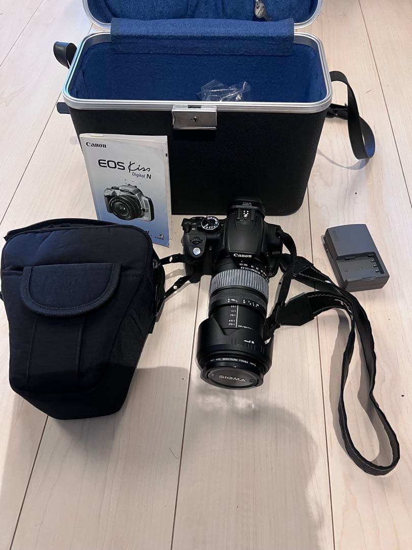 Canon EOS digitalKissデジタル一眼レフカメラSIGMAレンズ
