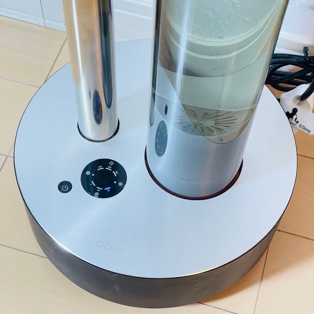 【良品】cado 超音波式加湿器 HM-C610S ブラック
