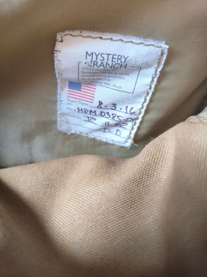 S*a様 USAモデル レア MYSTERY RANCH ヒップモンキー コヨー