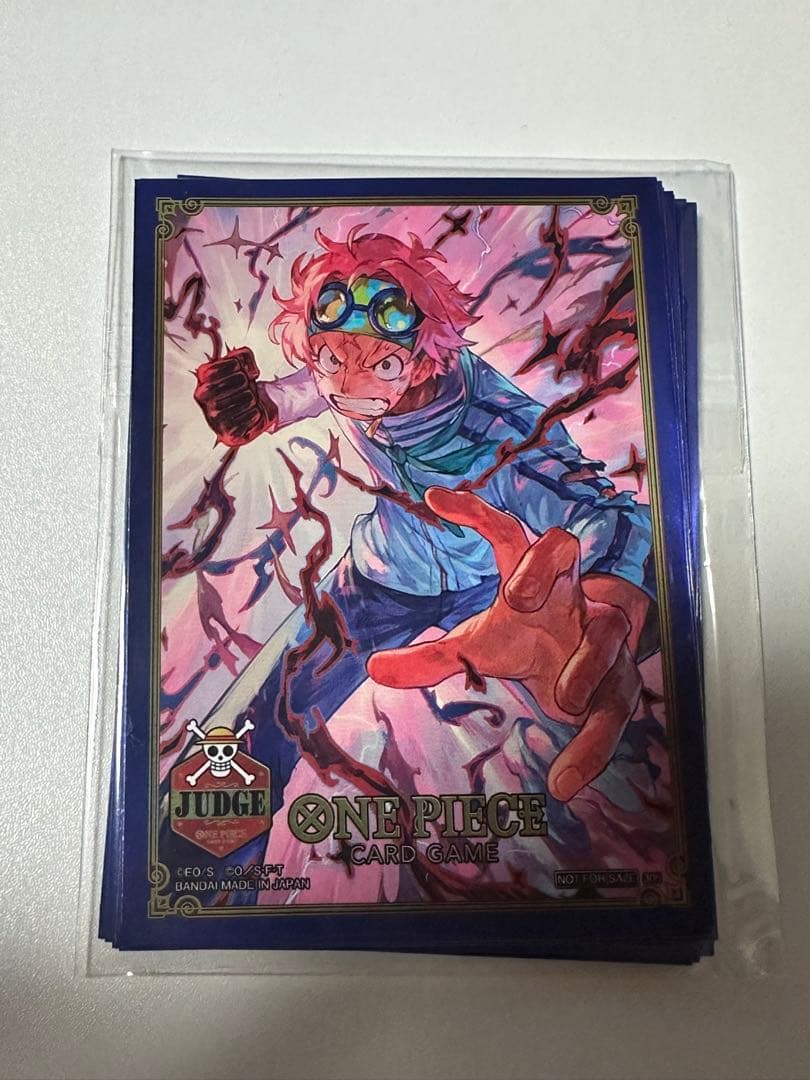 ワンピースカード　コビー　スリーブ　10枚　judge ジャッジ　未開封　プロモ