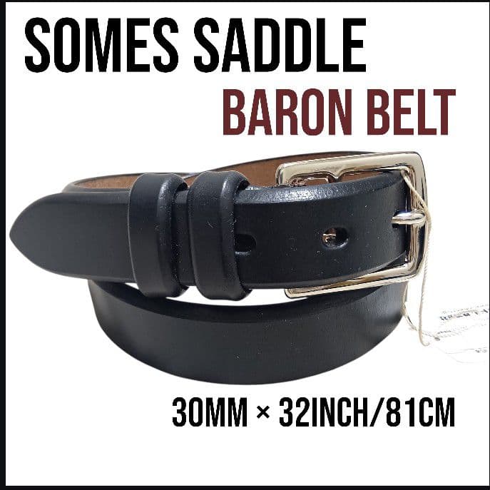 minitai ソメスサドル バロンベルト 32/81 ブライドルレザー