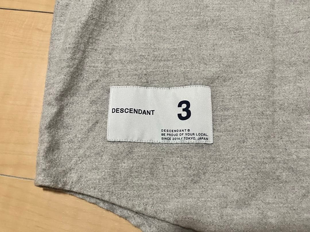ダ*ダ様 DESCENDANT 22SS BLEEK BASEBALL SHIR