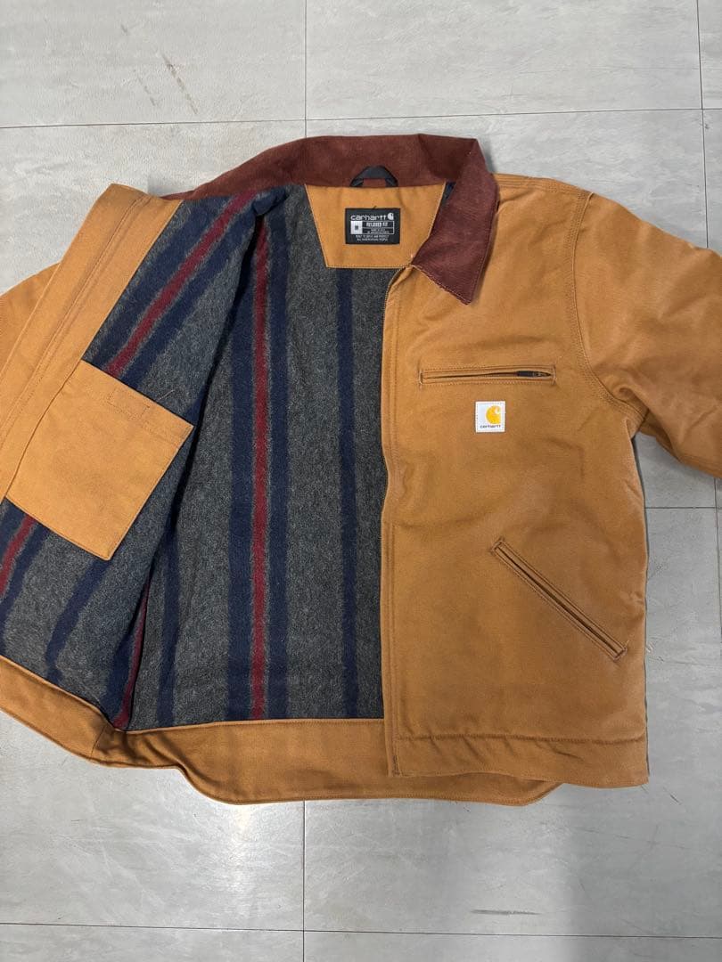 K*T様 【美品】カーハート デトロイトジャケット ブラウン