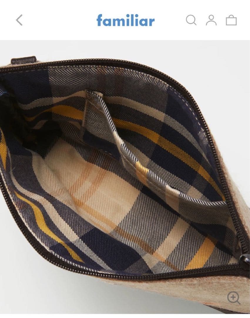 【新品未使用 タグ付き】ファミリア　ポーチ2024秋　ファミリアショー限定