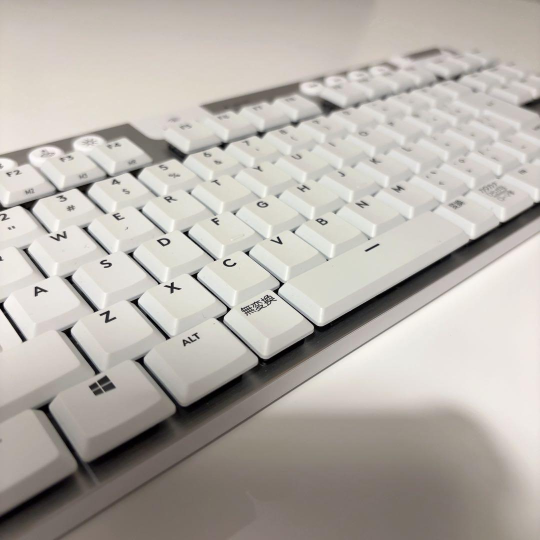 Logitech G913 TKL RGB ワイヤレスキーボード ホワイト