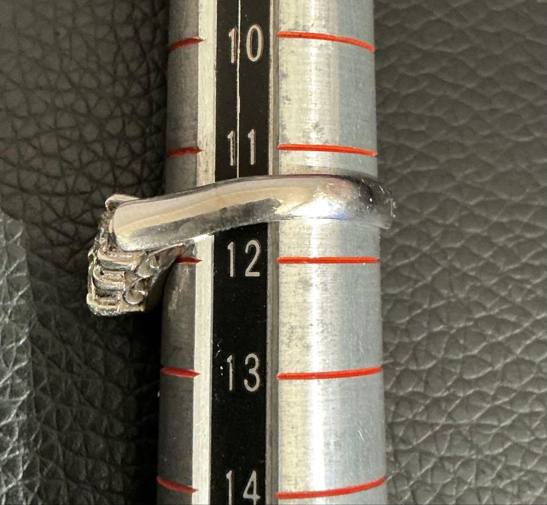 w*d様 刻印有り！本物保証！ＰＴ９００ダイヤ58ct Ｖリング！になります