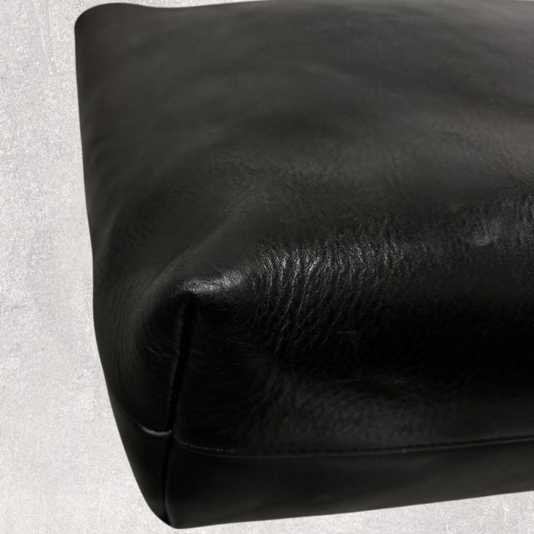 BOBSLOW BEAMS別注 Bono 栃木レザー トートバッグ ブラッ