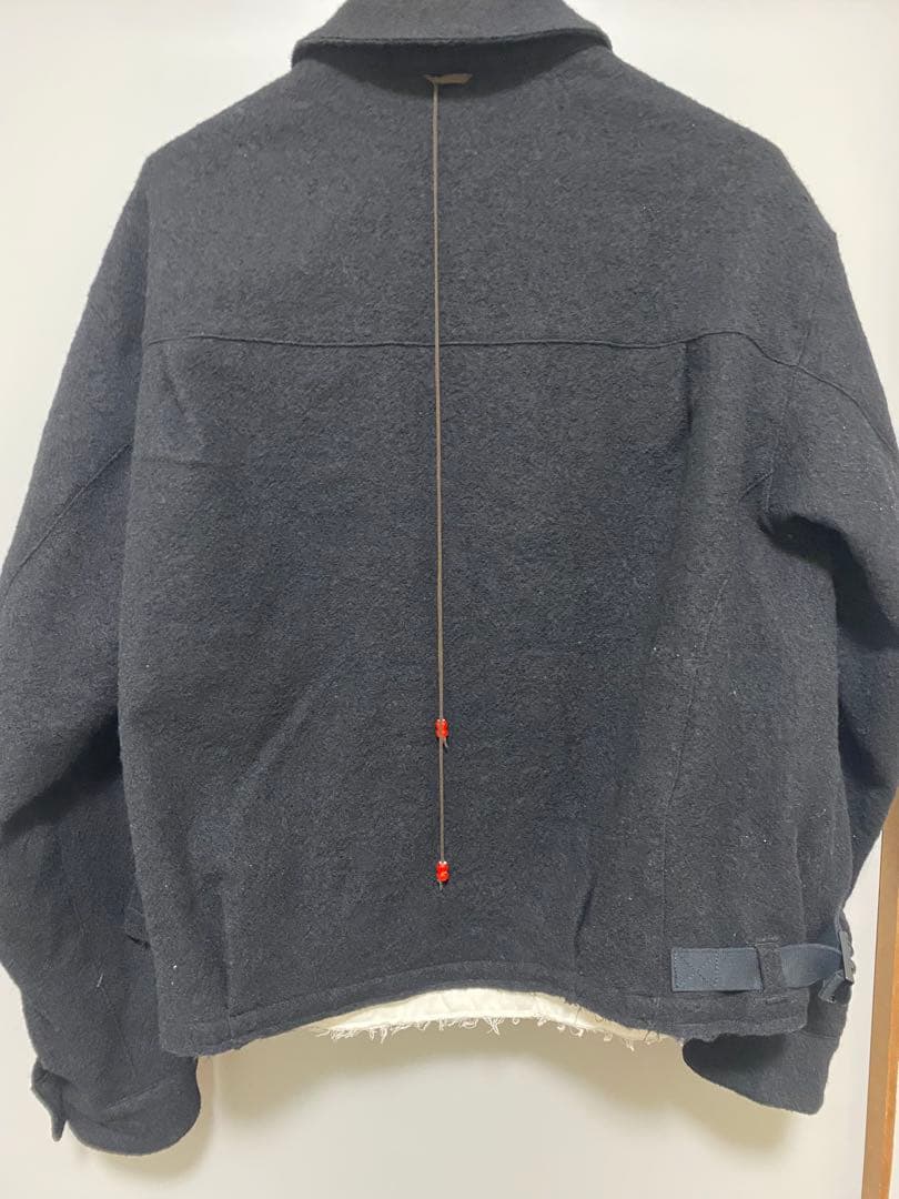 s*n様 ancellm SHRINK WOOL LAYERING JACKET