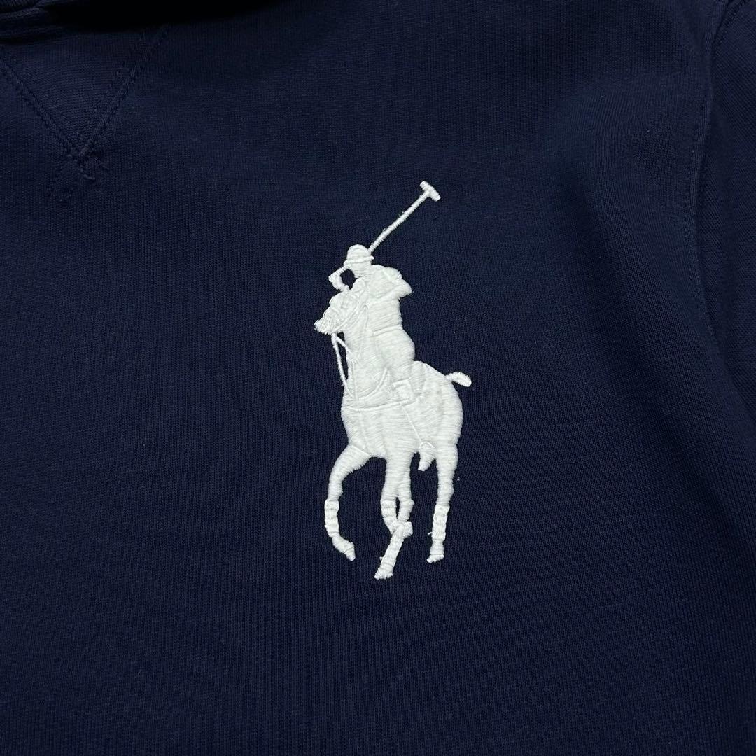 古着 Polo Ralph Lauren ビッグポニー プルオーバーフーディ