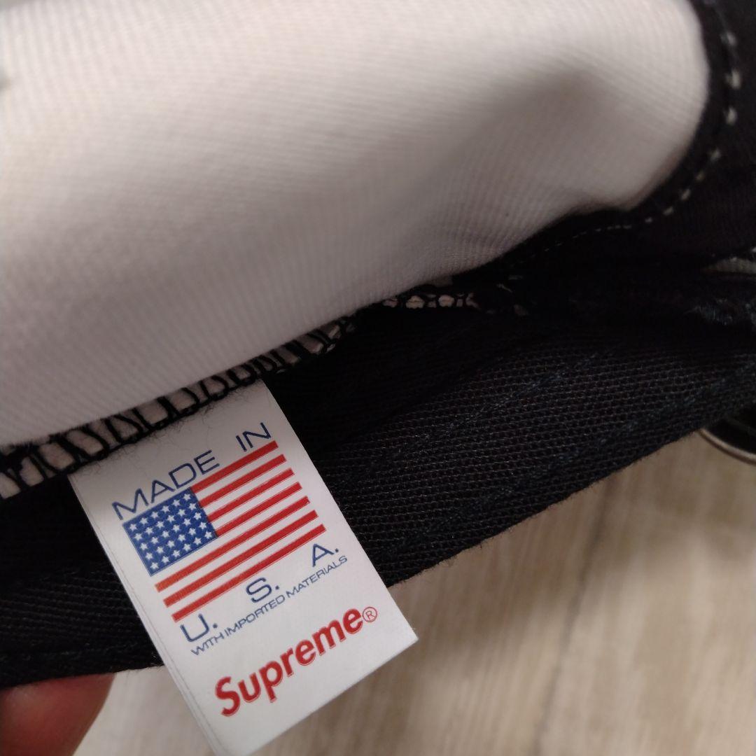 シュプリーム　キャンプキャップ　シルバー