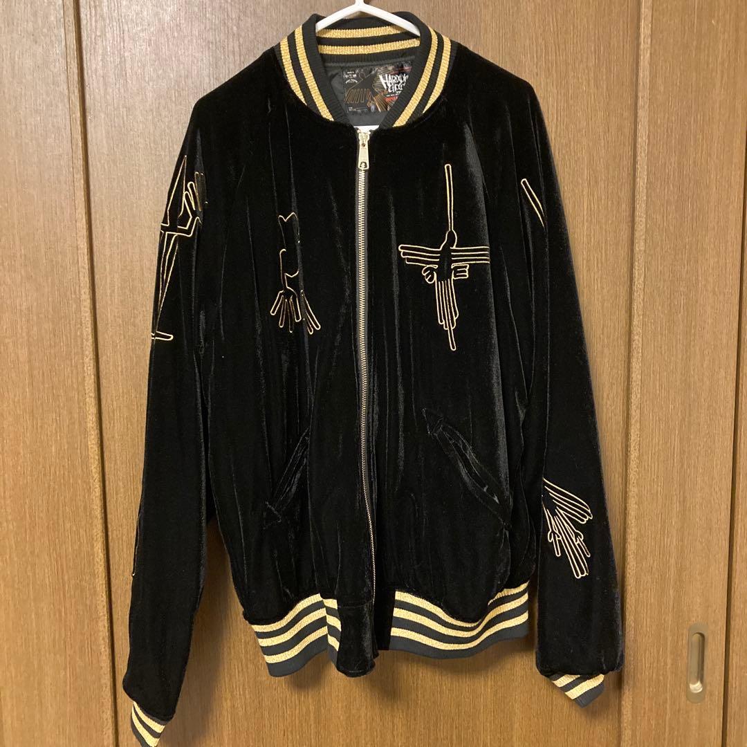 美品　ナスカジャン　ハードコアチョコレート　2021 別珍　シャーマンブラック