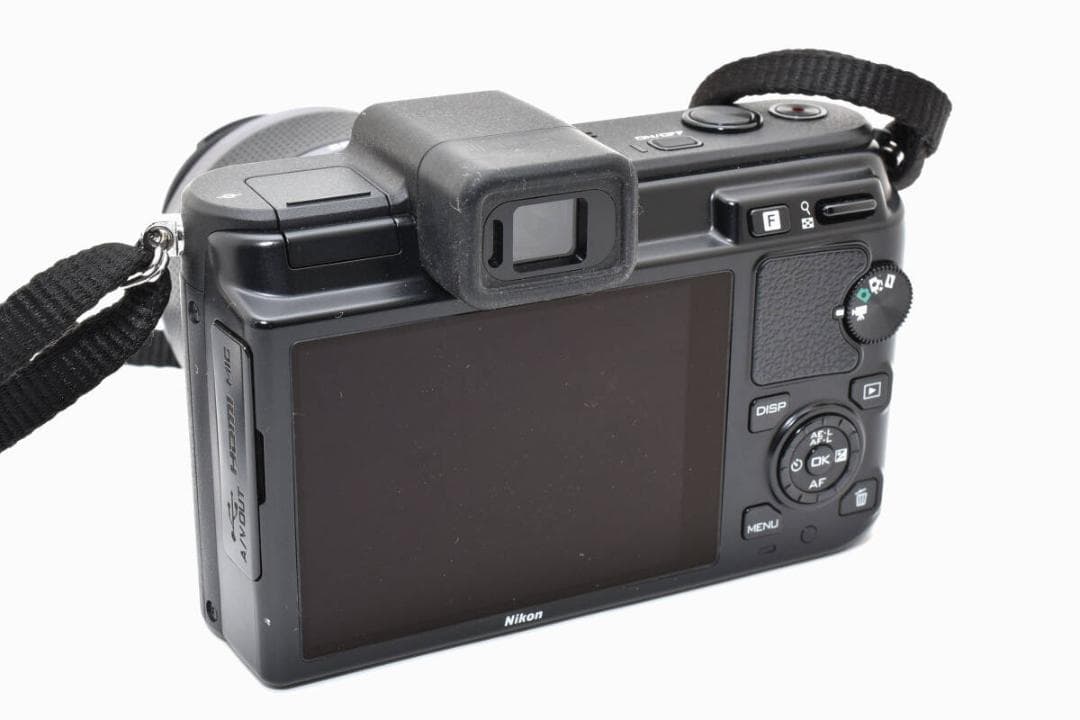 美品 ニコン　Nikon1 V1 ブラック ズームレンズセット ＃A373