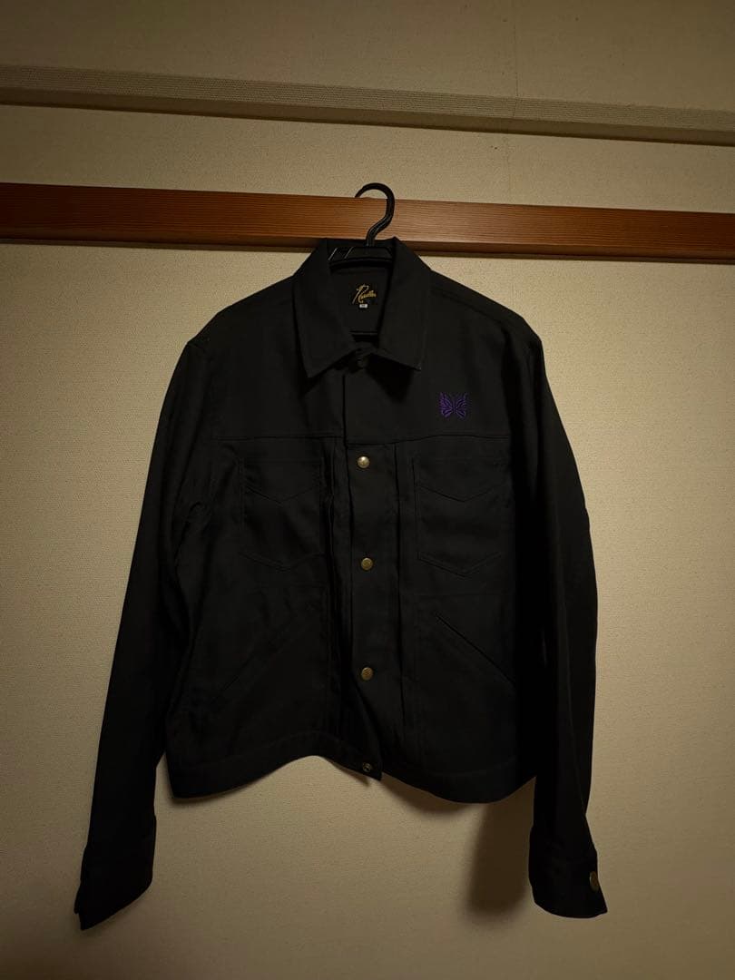 needles ニードルズ 黒 ボタン付きジャケット M