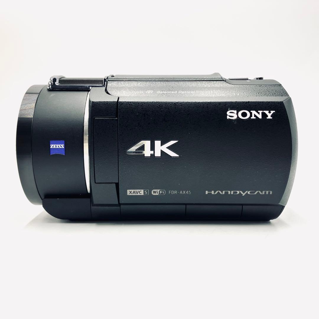 4K・Wi-Fi対応♪ SONY HANDYCAM FDR-AX45 ブラック