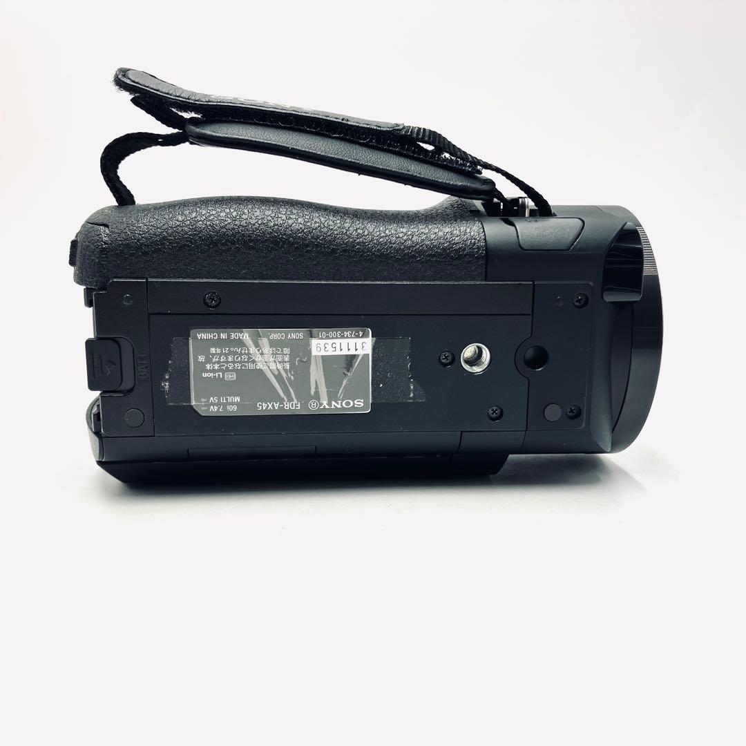 4K・Wi-Fi対応♪ SONY HANDYCAM FDR-AX45 ブラック