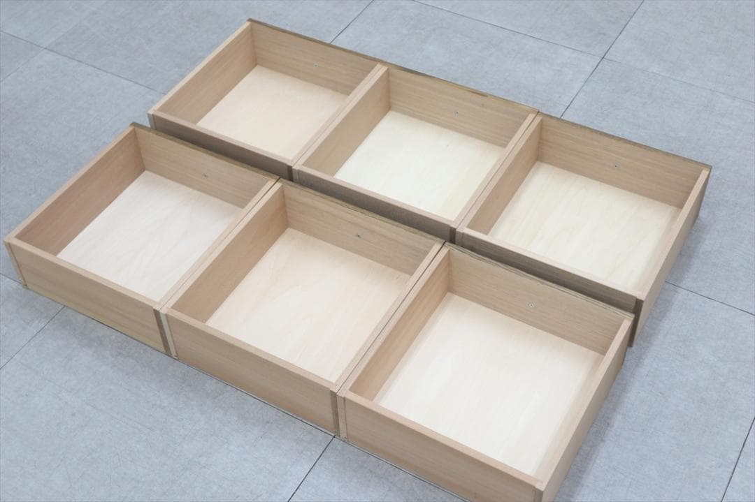 1 パリの雑貨屋 F-12 チェスト6 6段チェスト 小引出 天然木 小物収納