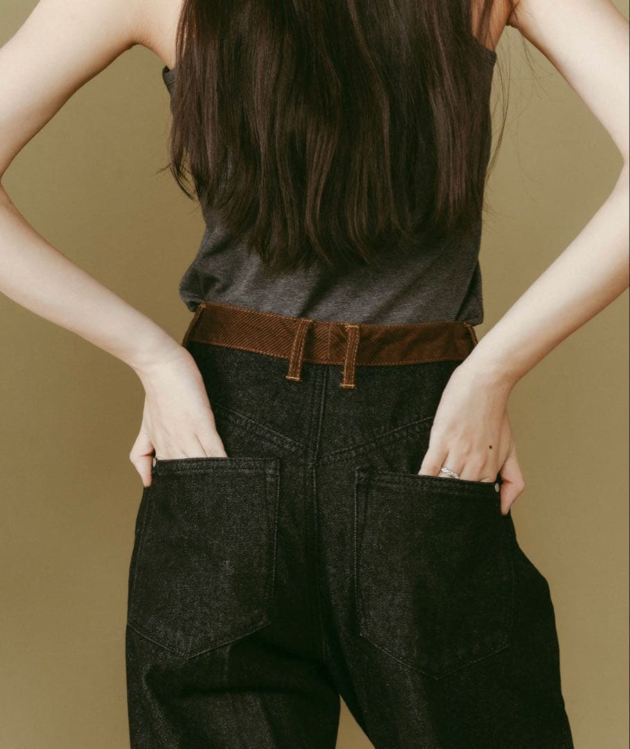 【週末価格】Knuth Marf denim baggy pants XS