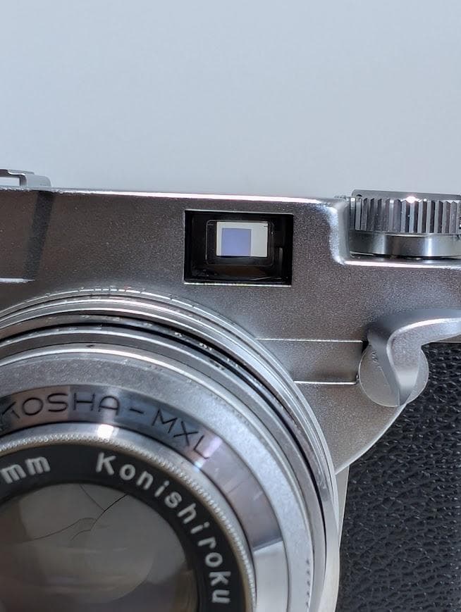【外観・光学美品 完動品】KONICA Ⅲ 48mm F/2 フィルムカメラ
