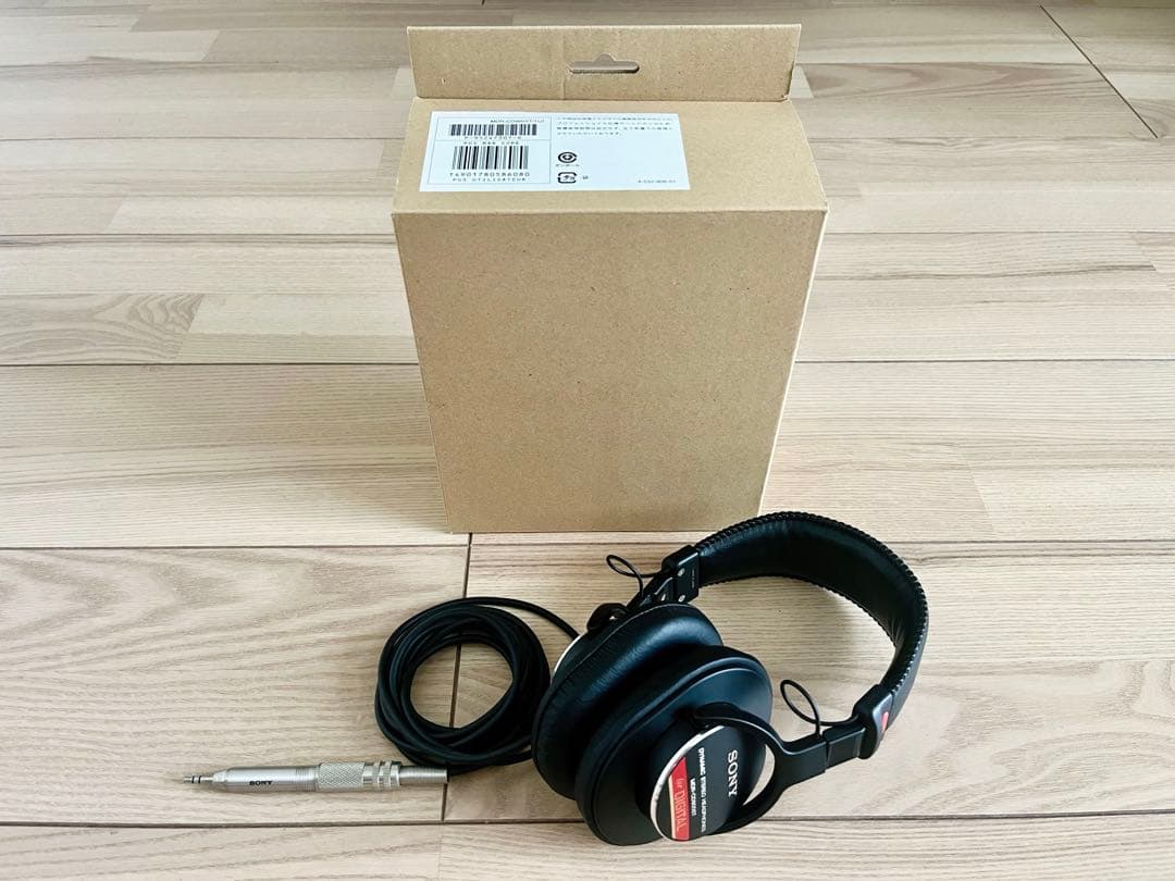 SONY MDR-CD900ST 変換プラグ付き