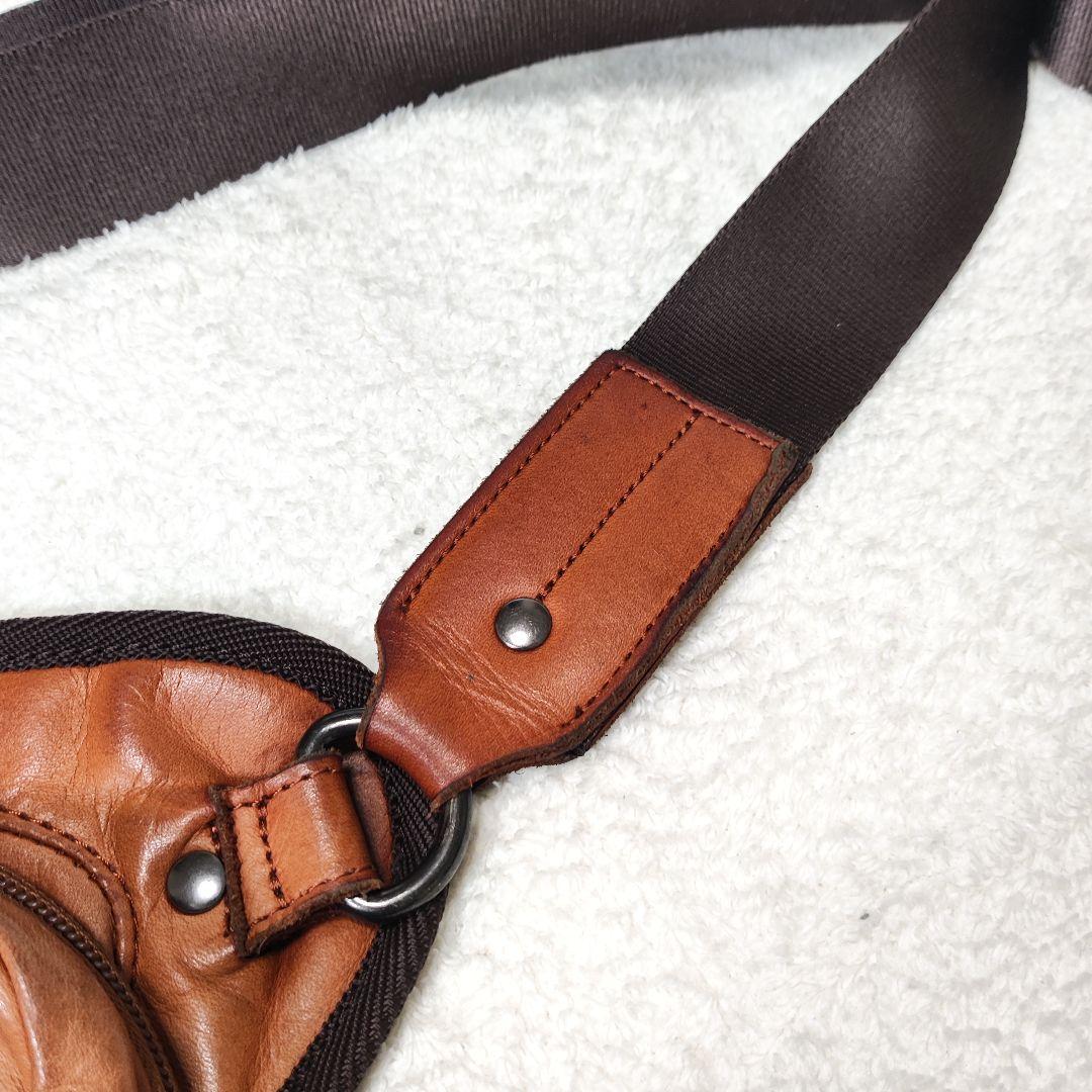 クシタニ KUSHITANI K-3578 2WAY レッグバッグ 本革 レザー