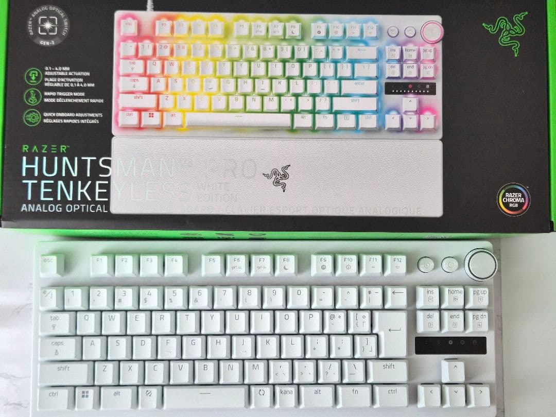 Razer Huntsman V3 Pro Tenkeyless JP 白