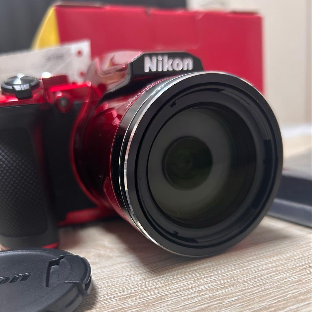 Nikon COOLPIX B600 レッド 本体と付属品
