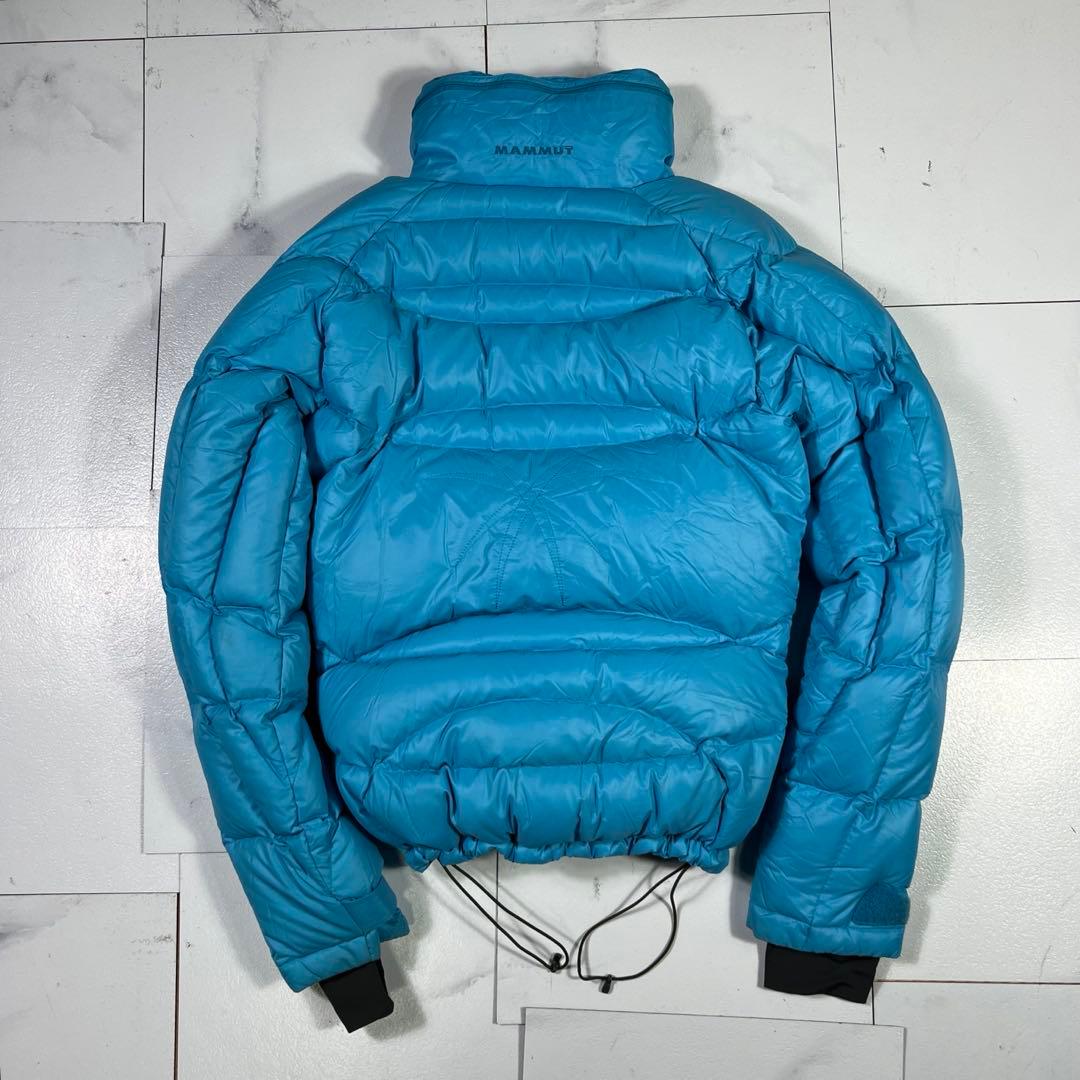 00s mammut 短丈 down puffer jacket y2k 水色