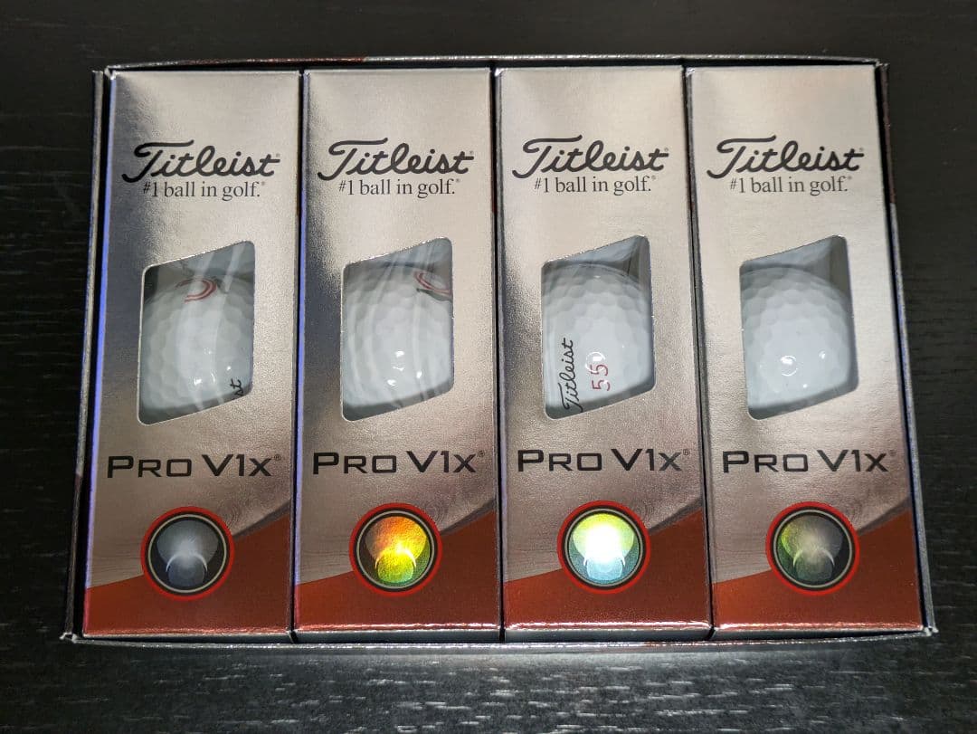 【新品】Titleist Pro V1x ゴルフボール 2箱セット