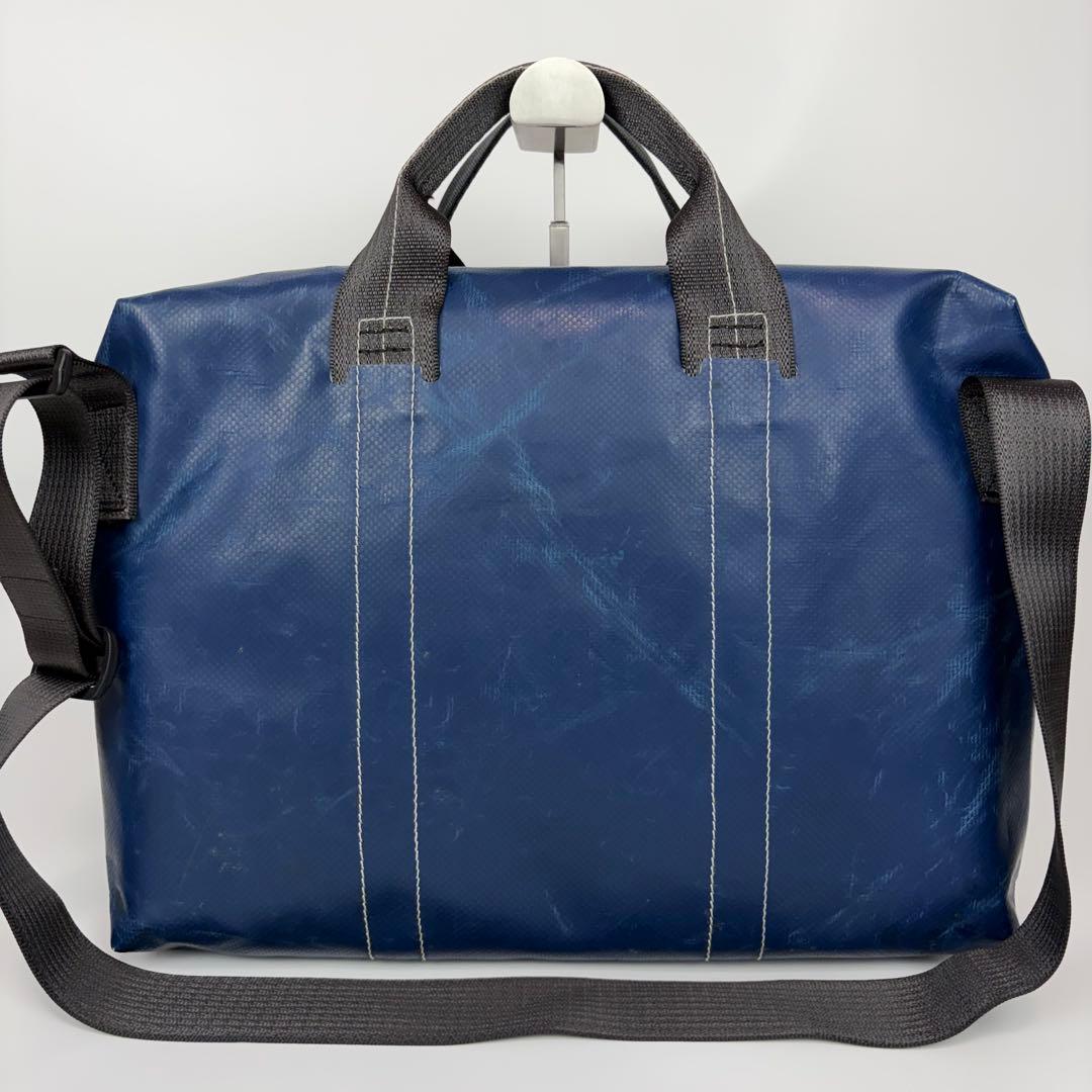 フライターグ F77 BEN ビジネスバッグ 2way ショルダー A4収納 青