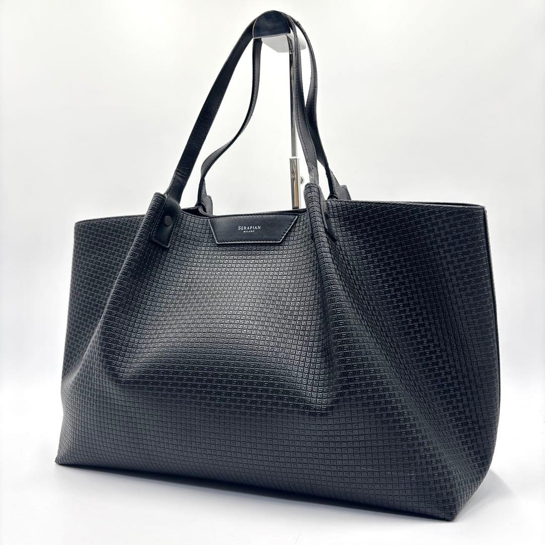 serapian セラピアン トートバッグ SECRET シークレット ブラック