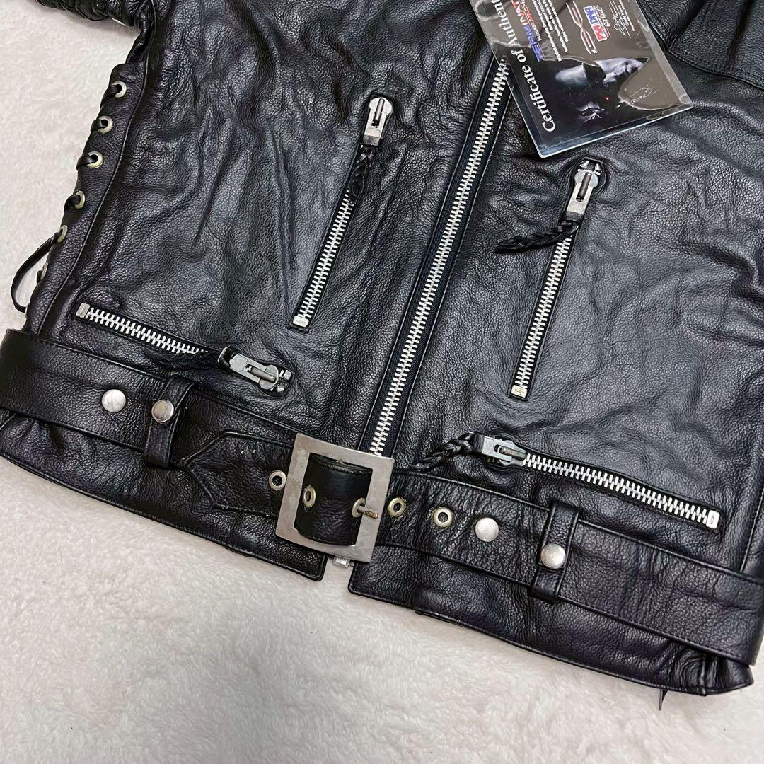 限定500着 ターミネーター レプリカ レザージャケット ライダース 牛革