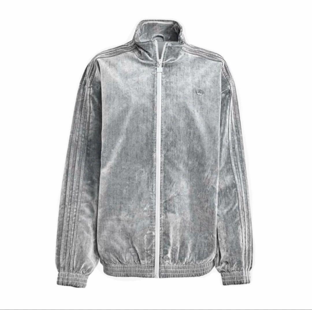 adidas 起毛ツイル Firebird TRACK TOP（XL）