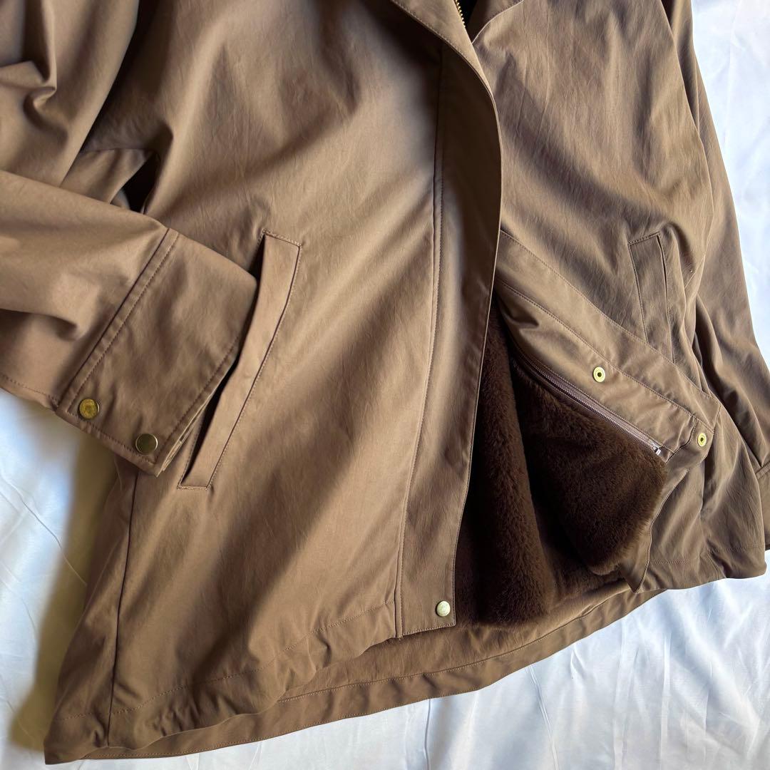 極美品❣️PLST ボア ベスト マウンテンパーカー 3WAY ゆったり コートL