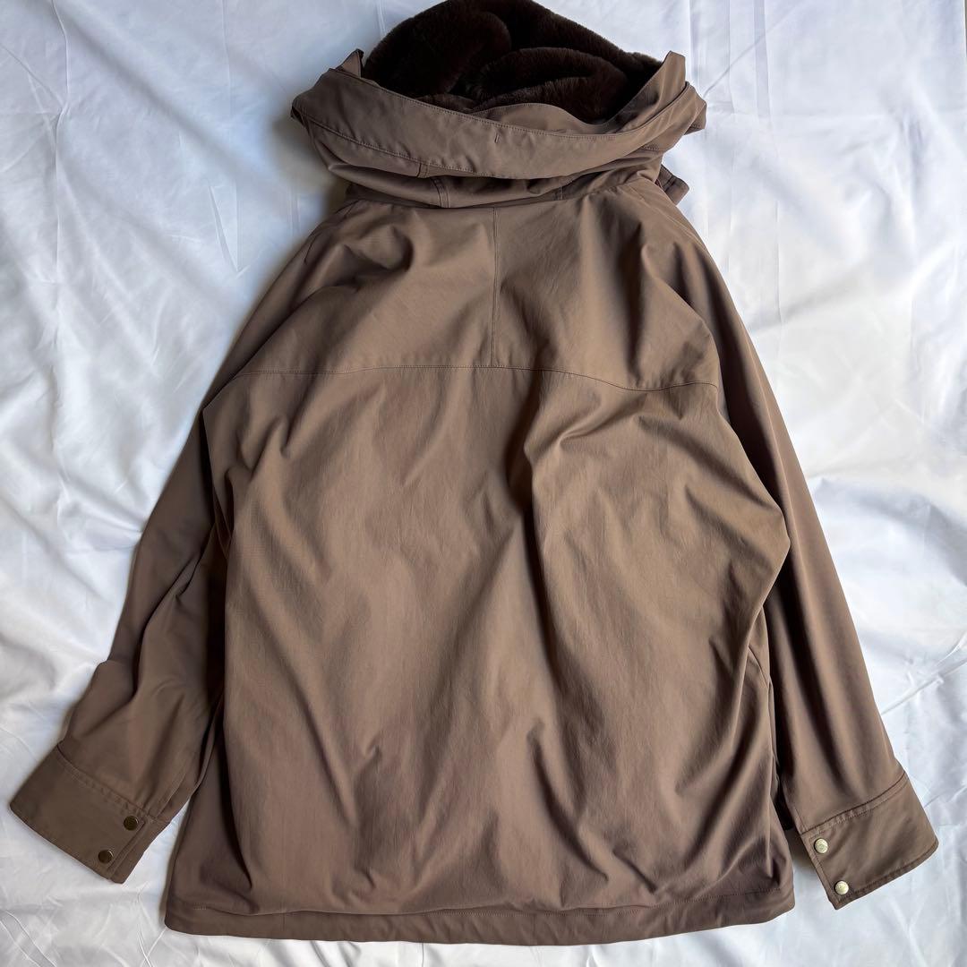 極美品❣️PLST ボア ベスト マウンテンパーカー 3WAY ゆったり コートL