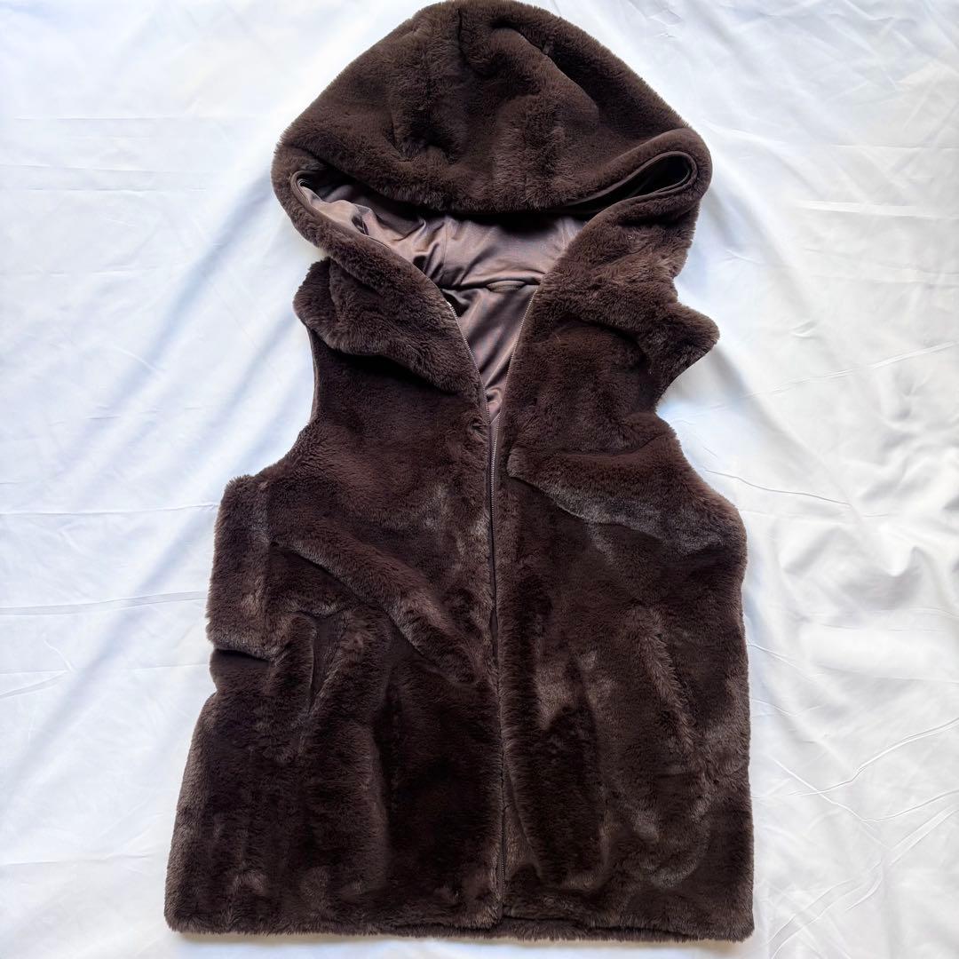 極美品❣️PLST ボア ベスト マウンテンパーカー 3WAY ゆったり コートL