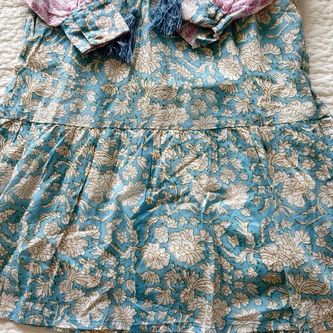 【新品】ロンハーマン 別注 sz blockprints キッズ ワンピース