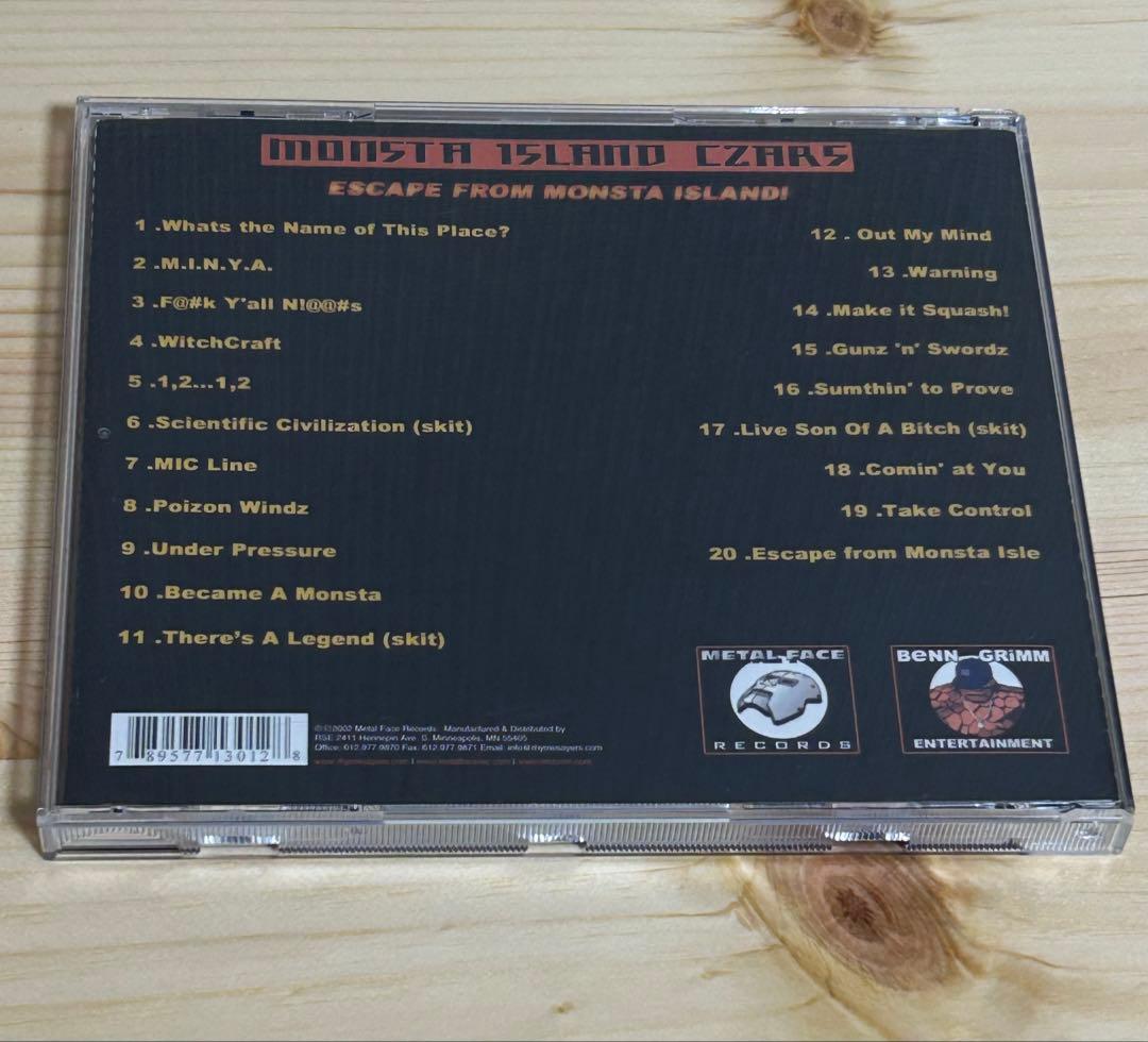 洋楽 MONSTA  CZARS MF DOOM GRIMM X-RAY