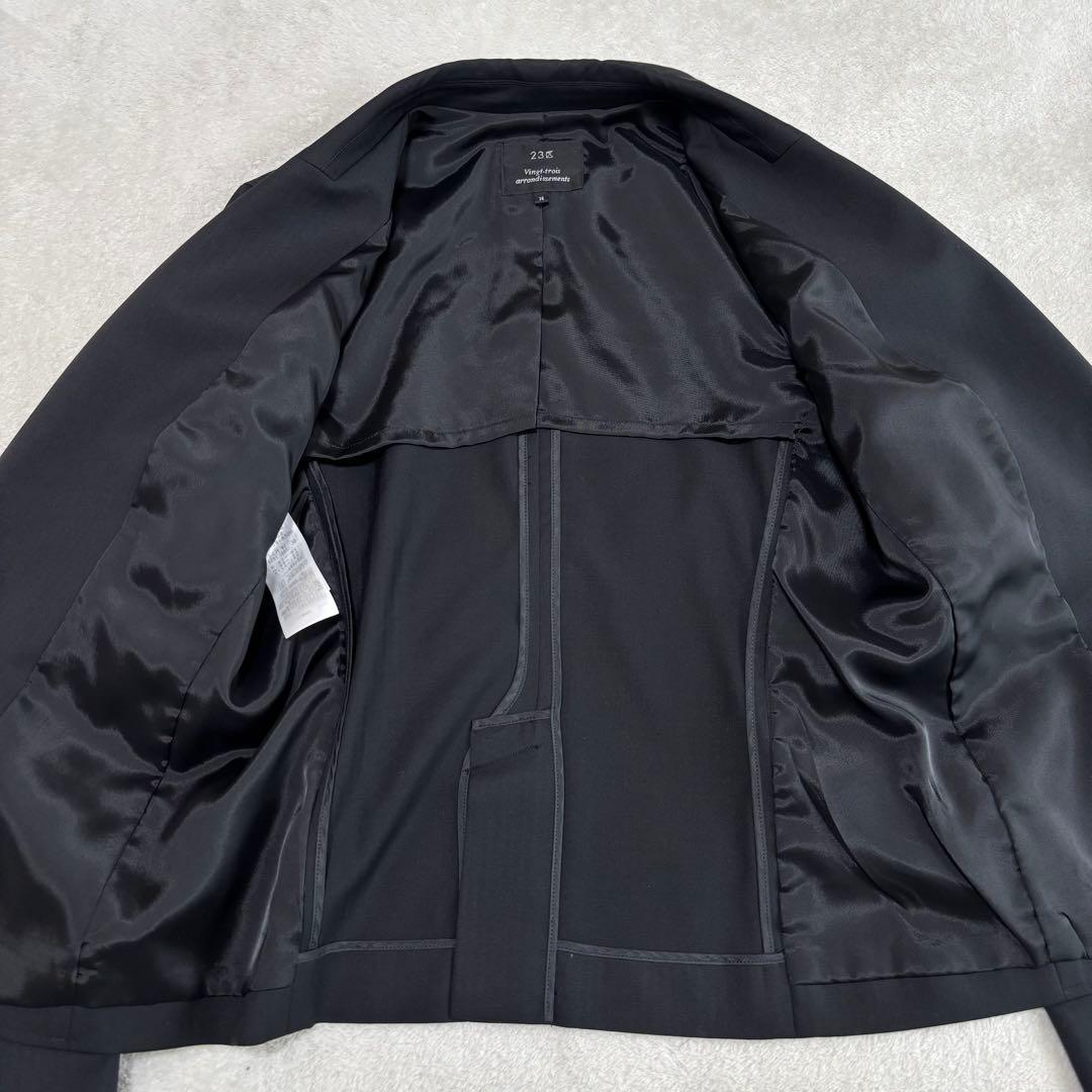 ✨️美品 23区 オンワード樫山 パンツスーツ ブラック Mサイズ セットアップ