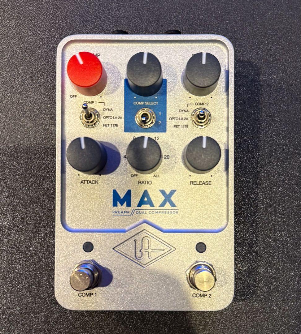 ギター UNIVERSAL AUDIO UAFX MAX Preamp & Comp