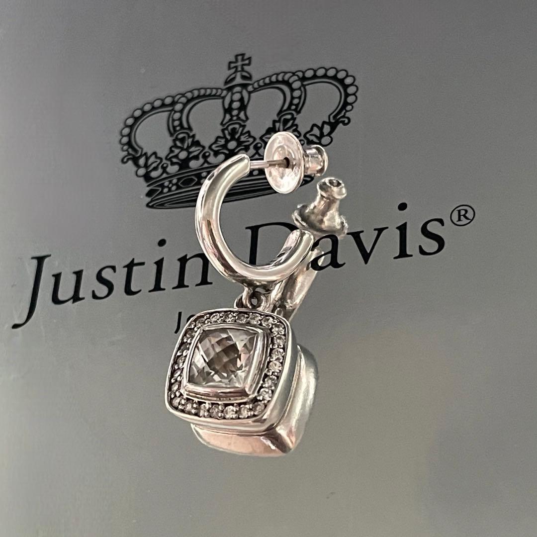 〖Justin Davis〗M.TS ピアス ダイヤモンド 高級