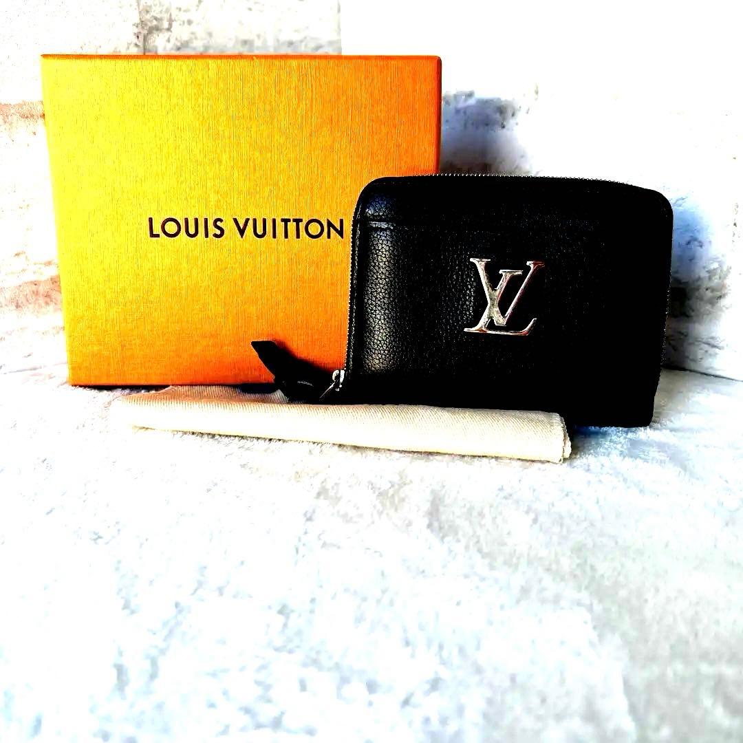 【ルイ ヴィトン】 M80099 ノワール ジッピー パース 小銭入れ 黒